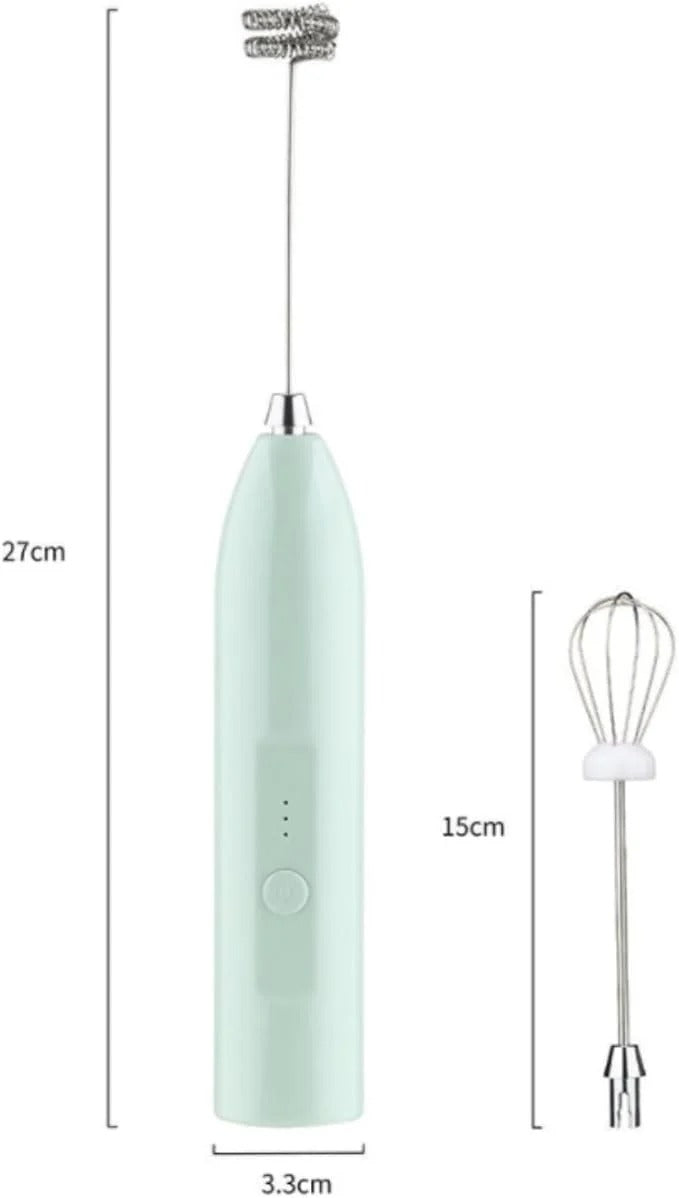 Make Barista Coffee at Home | Cordless Milk Frother