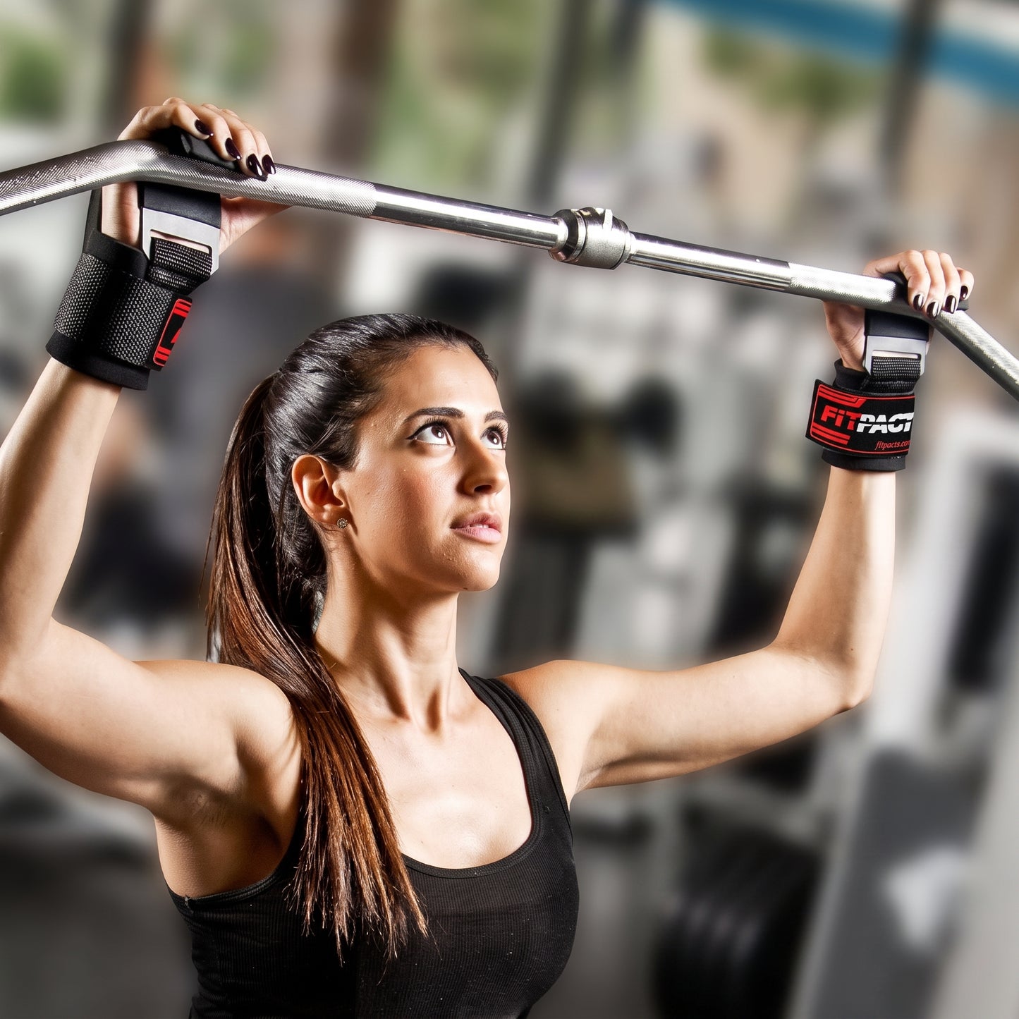 LORDEX Lifting Hook Straps – Heavy-Duty Wrist Support for Weightlifting & Deadlifts | Pack of 2