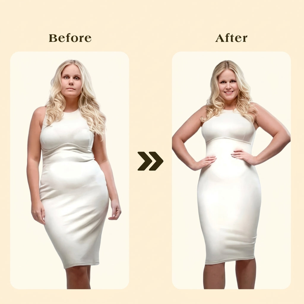 High Waist Slimming Body Shaper – Seamless Tummy & Thigh Control for Women | Invisible Fit