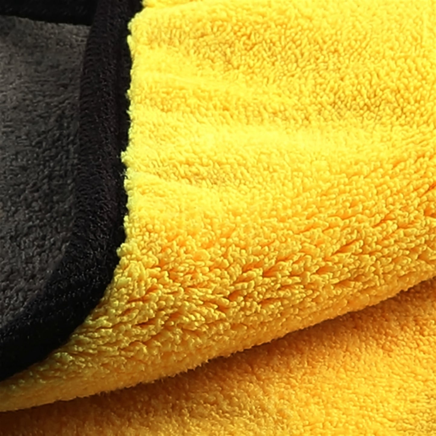 Double-Sided Microfiber Cleaning Cloth – Premium Car Detailing Towel | 60×60cm | Pack of 2