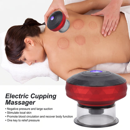 Cupping Therapy Electric Massager-جهاز تدليك كهربائي للعلاج بالحجامة