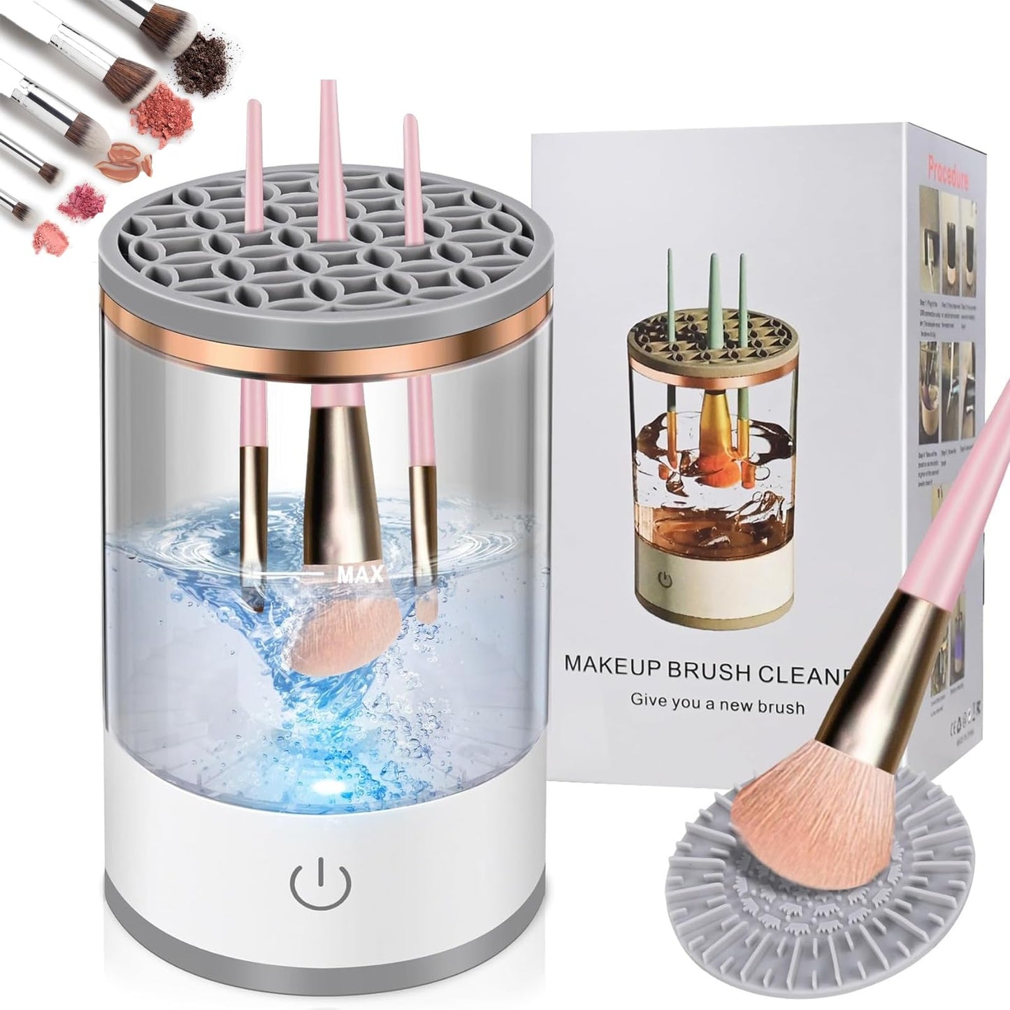 Electric Makeup Brush Care Machine