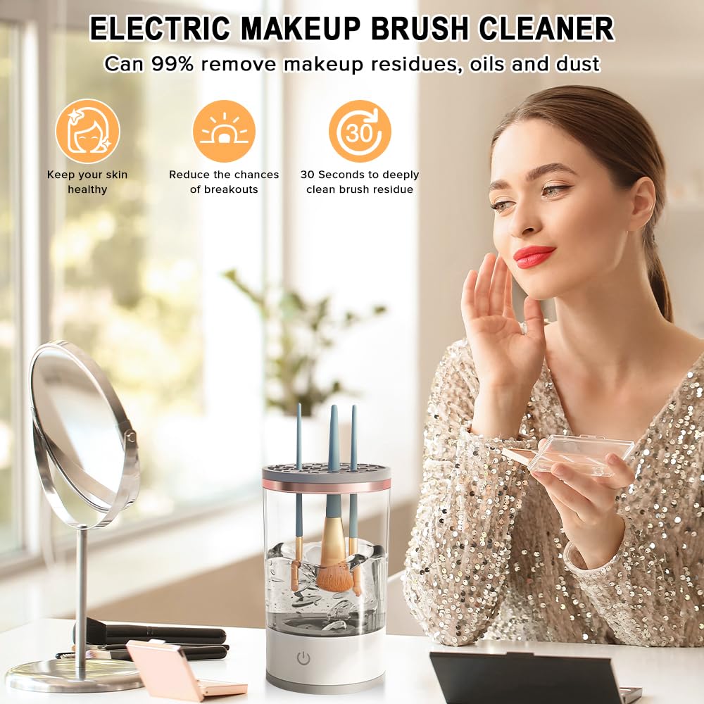 Electric Makeup Brush Care Machine