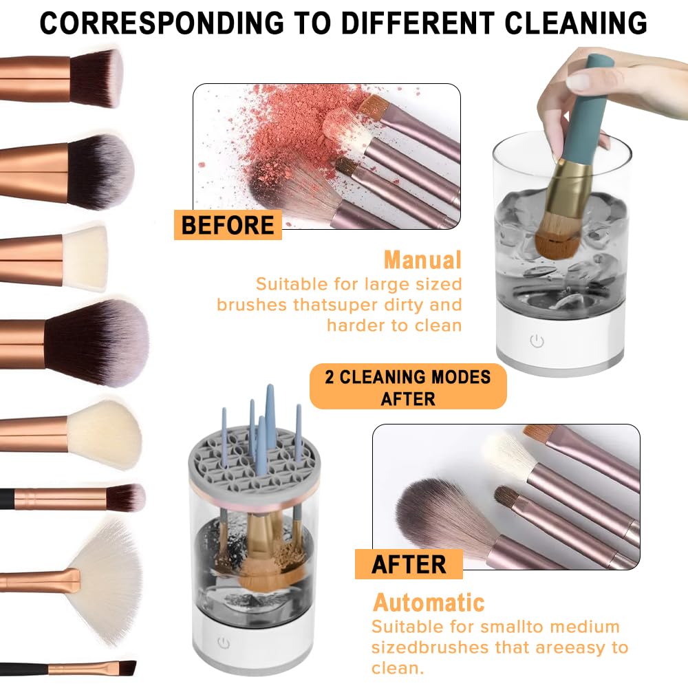 Electric Makeup Brush Care Machine