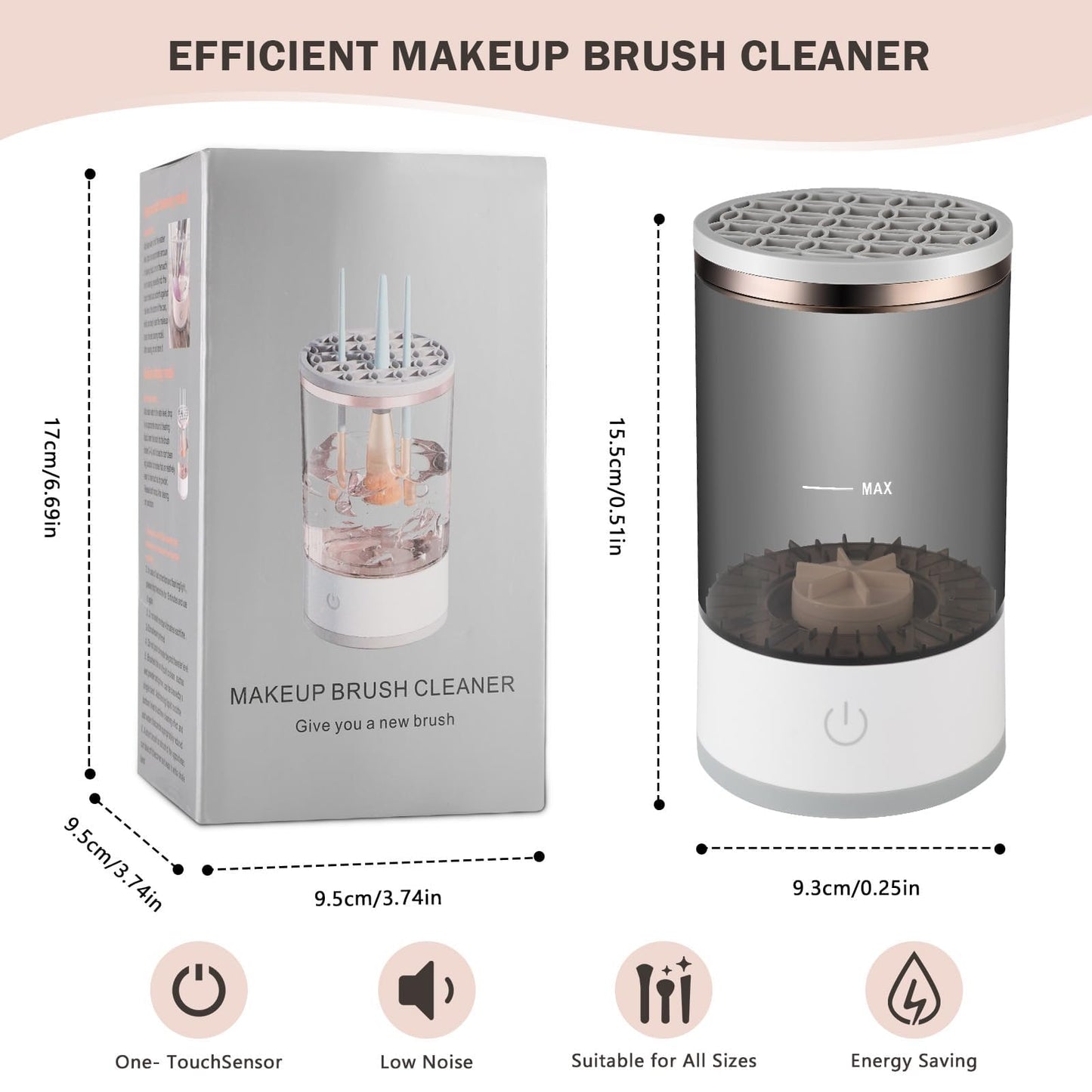 Electric Makeup Brush Care Machine