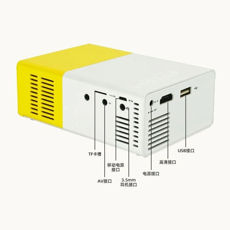 جهاز عرض صغير محمول - Meer YG-300