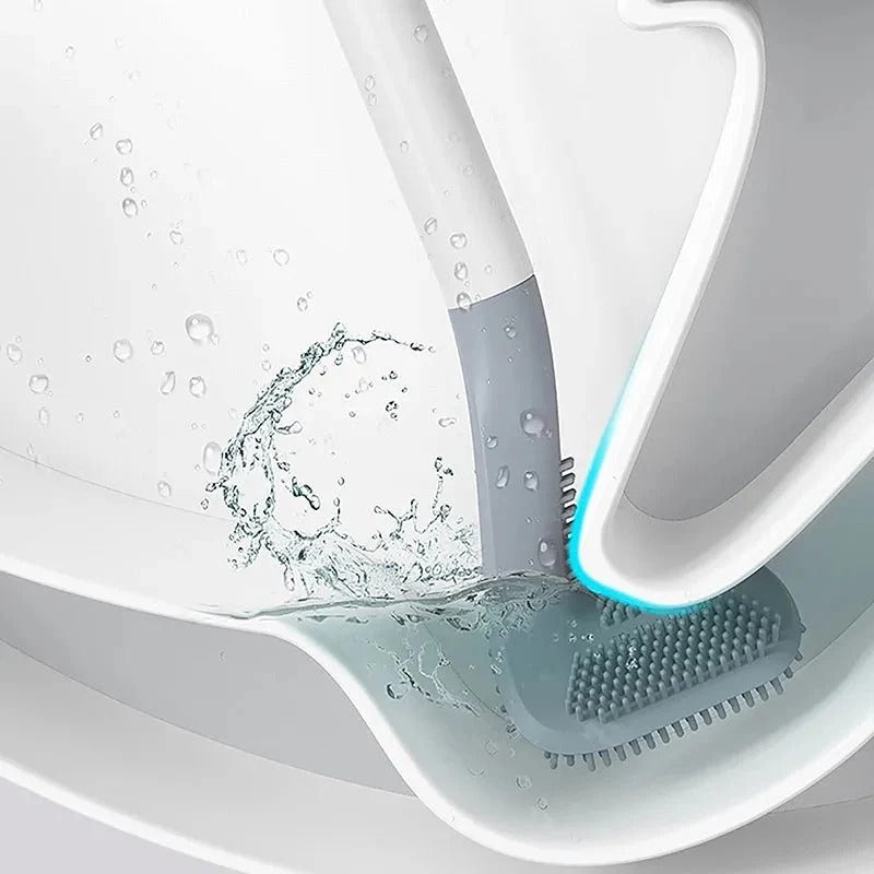 Silicone Toilet Cleaning Brush – Deep Clean Brush - Easy To Clean