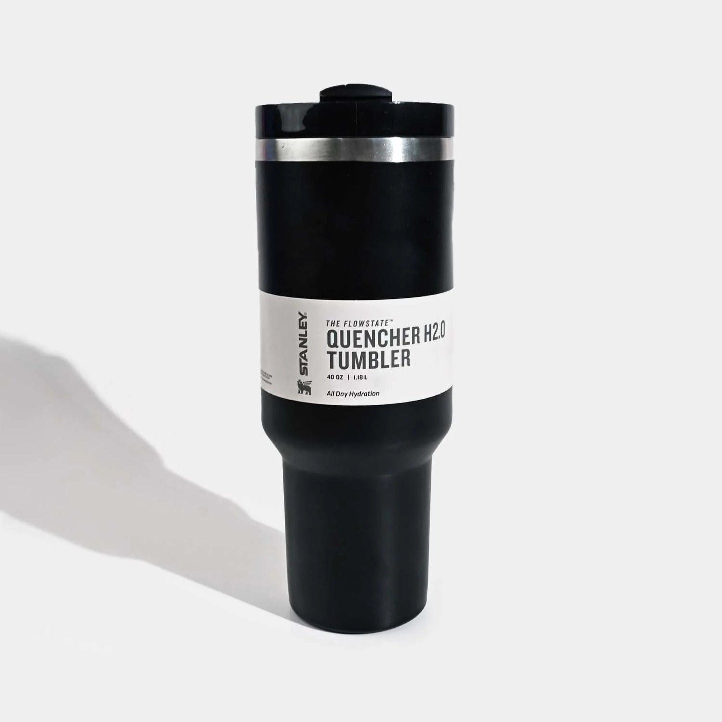 Stanley Stainless Steel Tumbler – 40oz Insulated FlowState™ Quencher with Straw & Comfort-Grip Handle