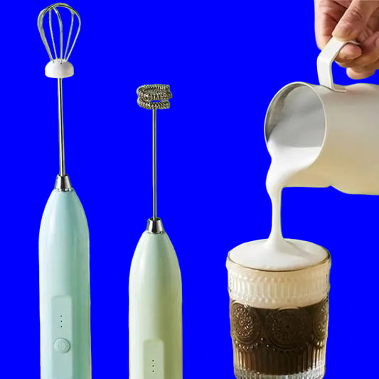 Make Barista Coffee at Home | Cordless Milk Frother